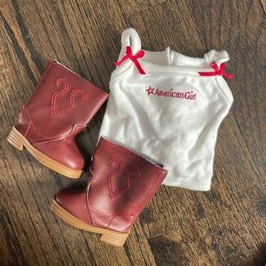 American girl tank and boots